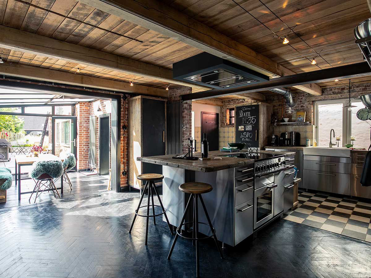 Wohnzimmer Stadthaus Tating